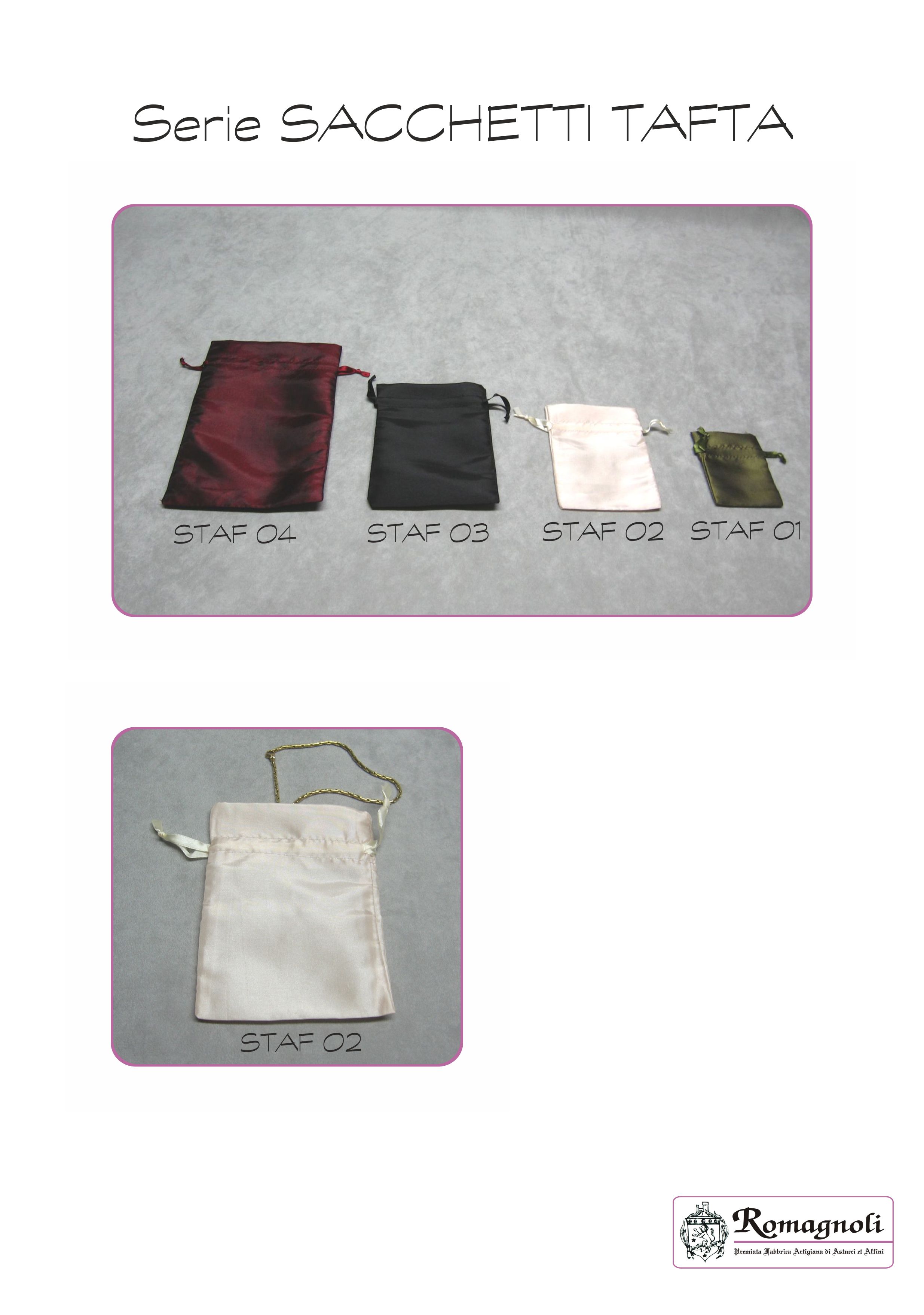Serie Sacchetti Tafta