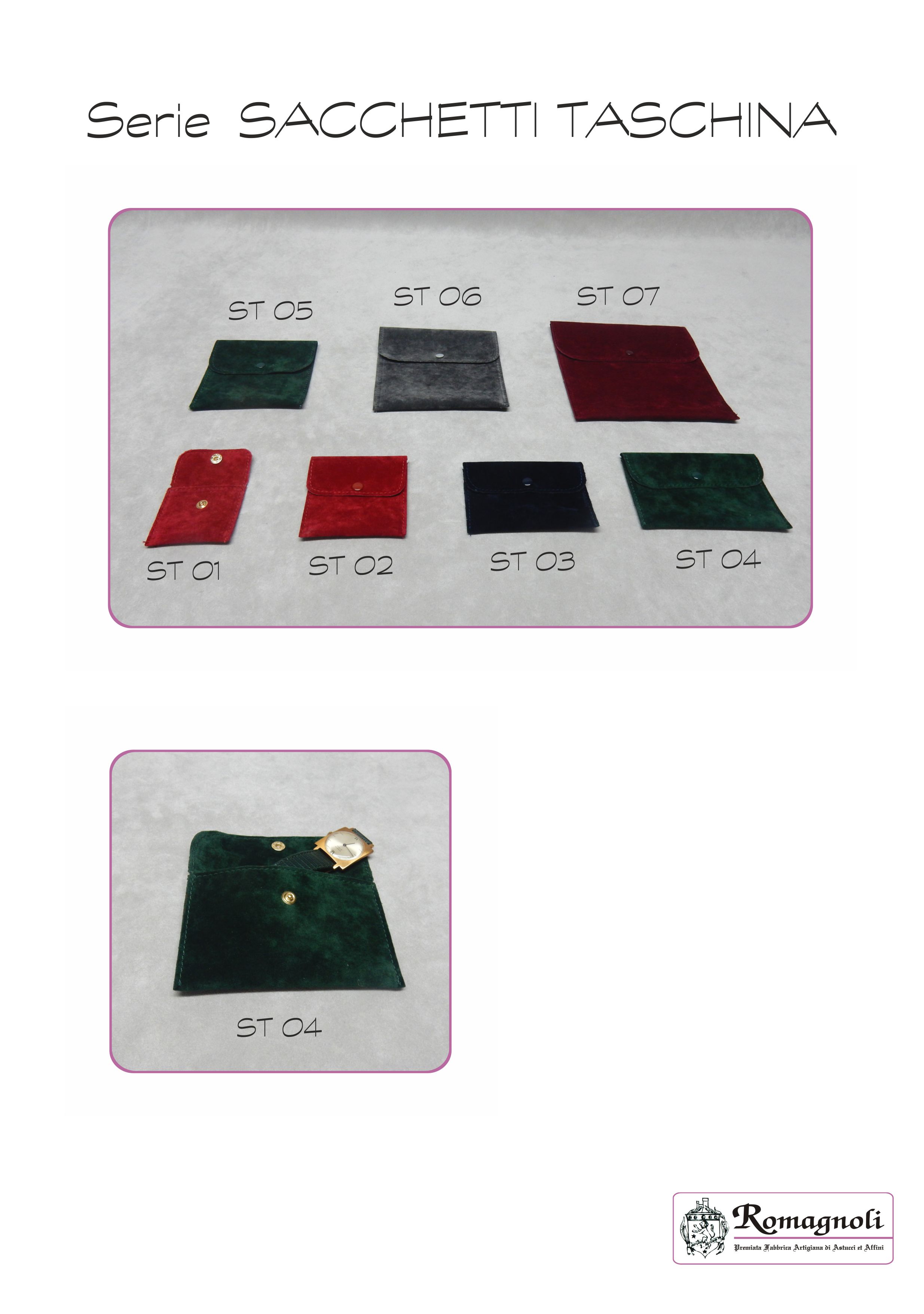Serie Sacchetti Taschina