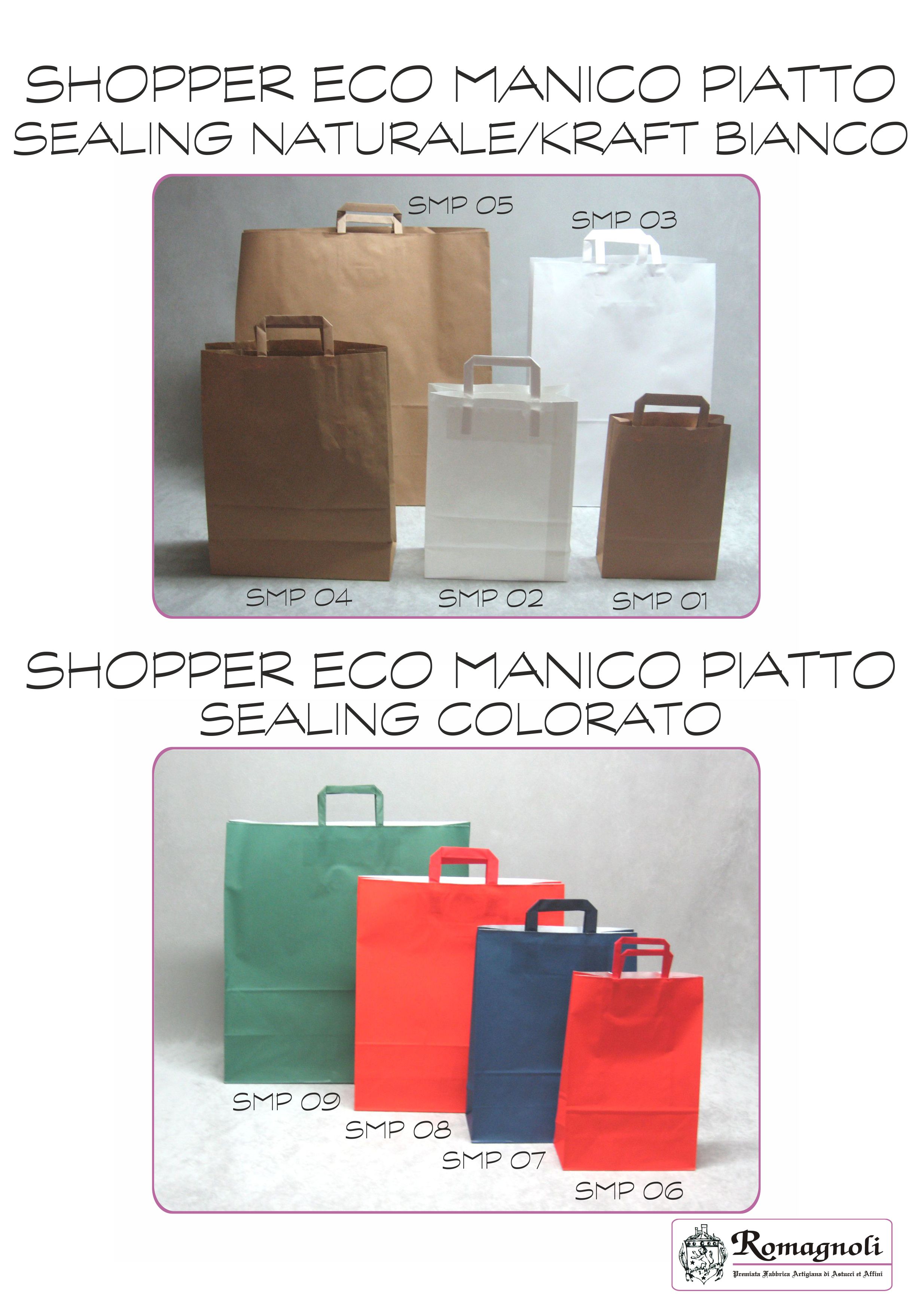 Serie Shopper Economico Manico Piatto